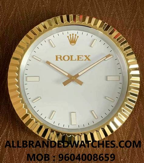 rolex wanduhr original|vintage rolex wall clocks.